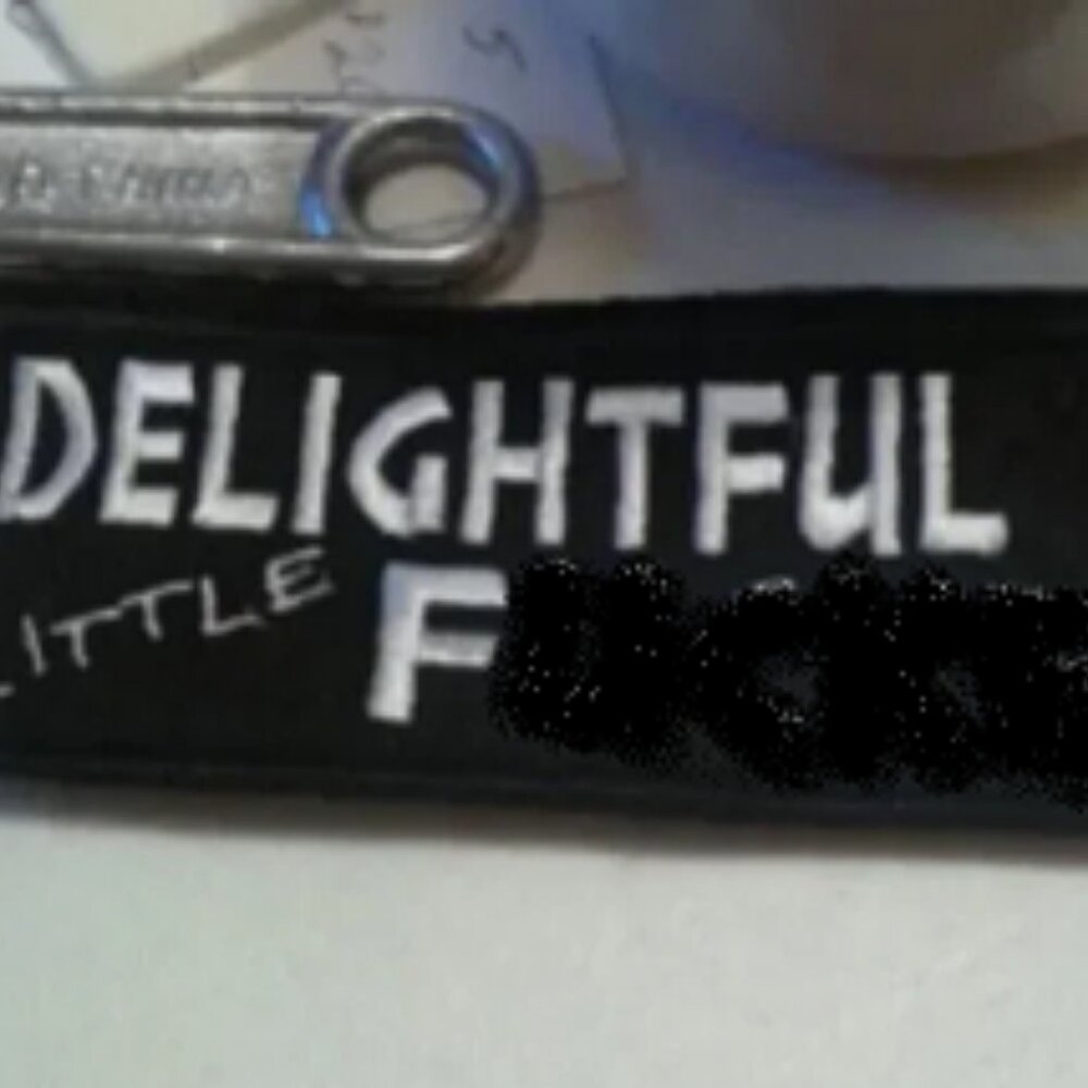Hilarious humorous patch perfect for that special animal this is for sew on only